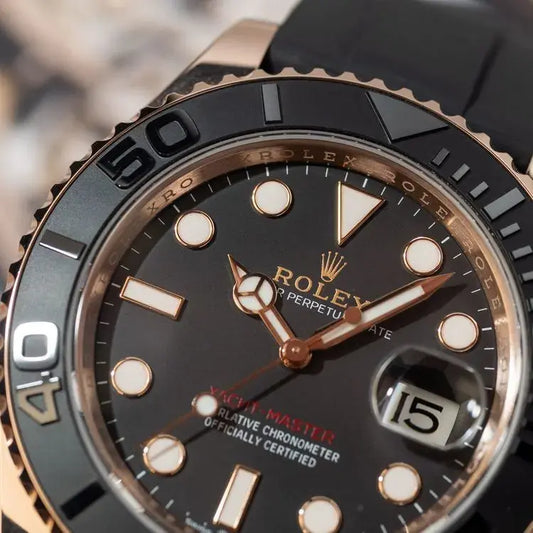 Rolex Yacht-Master 42 Oysterflex Roségold